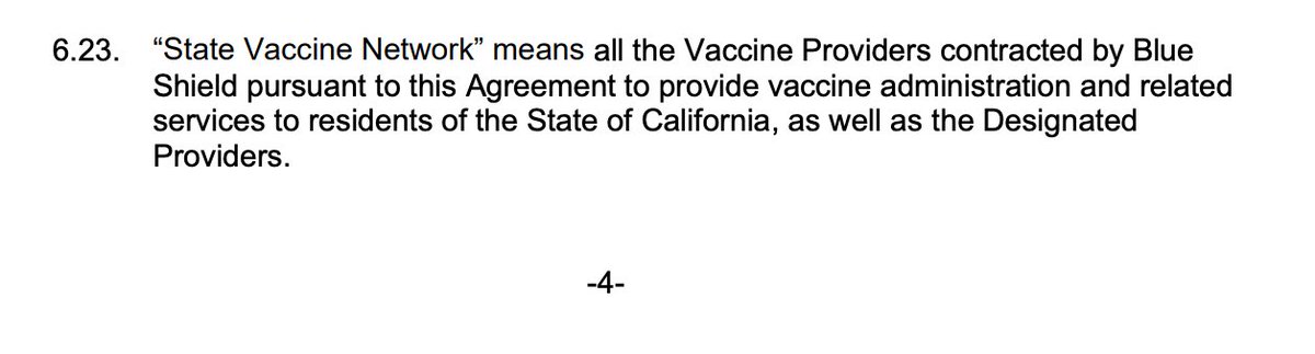  Is Blue Shield gaming the system to avoid being in breach of contract?Ensuring  #VaccineEquity, including the enrollment of providers in underserved areas, is literally in Blue Shield’s contract with the state of California.full contract here:  https://files.covid19.ca.gov/pdf/Blue-shield-of-california-GovOps.pdf