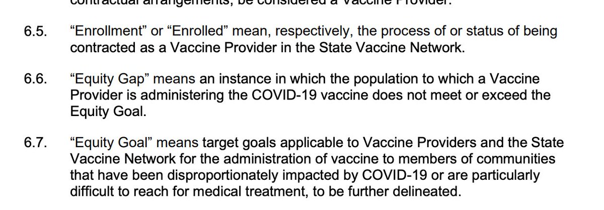  Is Blue Shield gaming the system to avoid being in breach of contract?Ensuring  #VaccineEquity, including the enrollment of providers in underserved areas, is literally in Blue Shield’s contract with the state of California.full contract here:  https://files.covid19.ca.gov/pdf/Blue-shield-of-california-GovOps.pdf