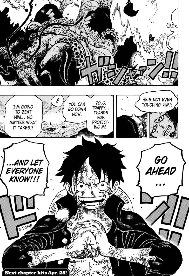 He finally figured it out.

My goat putting in that WORK. #ONEPIECE1010 #ONEPIECE 
