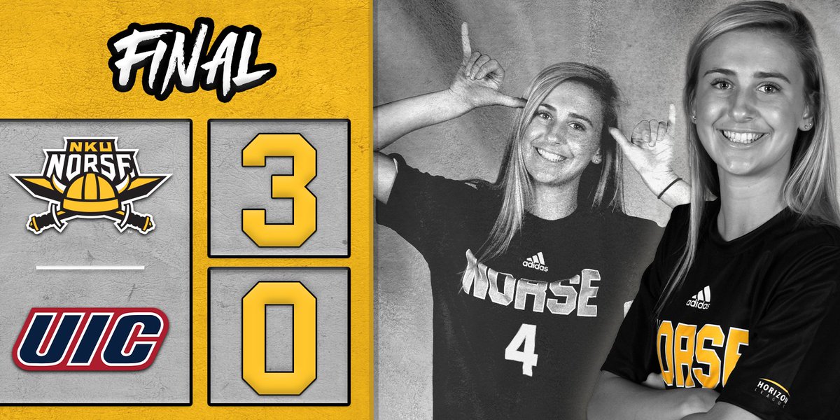 FINAL: TO THE CHAMPIONSHIP GAME WE GO!!!!!

NORSE rout UIC, 3-0, through fantastic passing all game long! #NorseUp