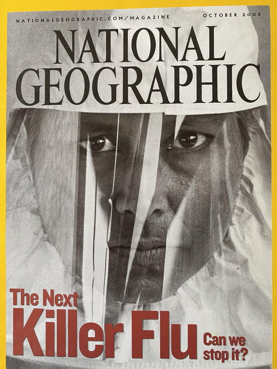Flashback National Geographic cover from October 2005. I guess we know the answer now