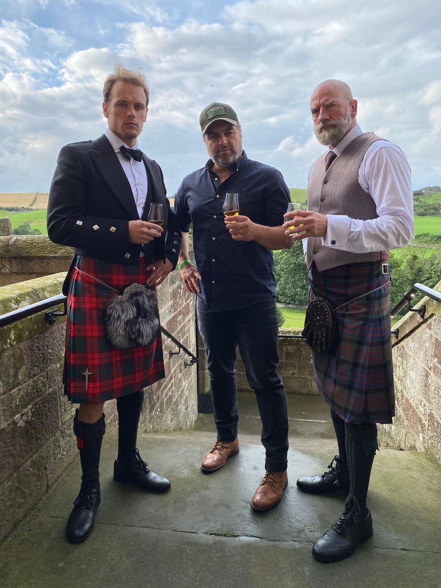 Sam Heughan tweet media