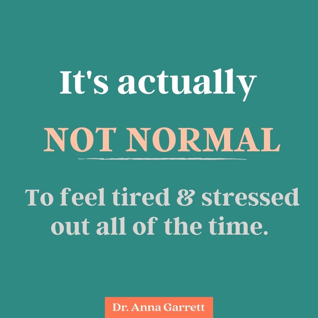 Despite what our on-the-go culture says, feeling tired and stressed out all of the time is not "the norm." 

Nor, should it be celebrated.

#thisisperimenopause #tired #stressed #drannagarrett