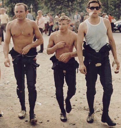 Mike “the bike” Hailwood, Lil’ Bill Ivy and the old man, The Prince of Speed.