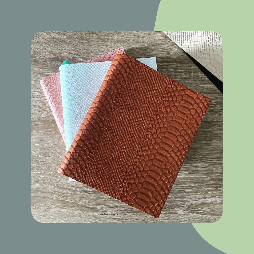 TheSabieCo's tweet photo. A sneak peak at the faux croc collection😉. Stay tuned for the website launch 💃🏾🐣.    #journals #HandmadeInUK #journaling https://t.co/2hSGuEGWr2