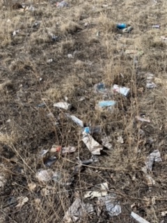ProfBeechler's tweet photo. @Bethechange719 and @AAUW Colorado Springs members teamed up yesterday to help pick up trash in Southeast Colorado Springs as part of BeTheChange719's heroic efforts to support the community.  What a haul we collected in 2 hours! https://t.co/WpLayGdRYD