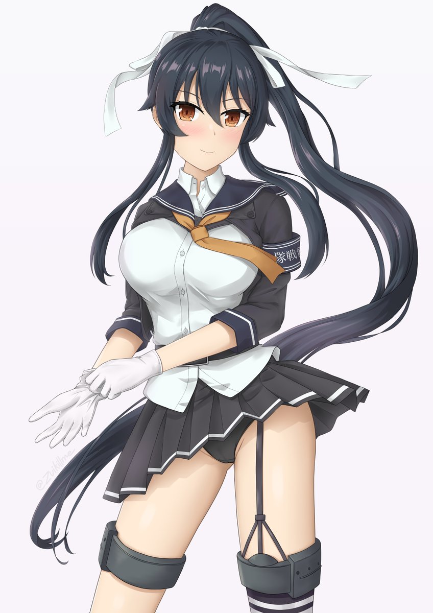 ZuiKillme's tweet image. 矢矧
#艦これ