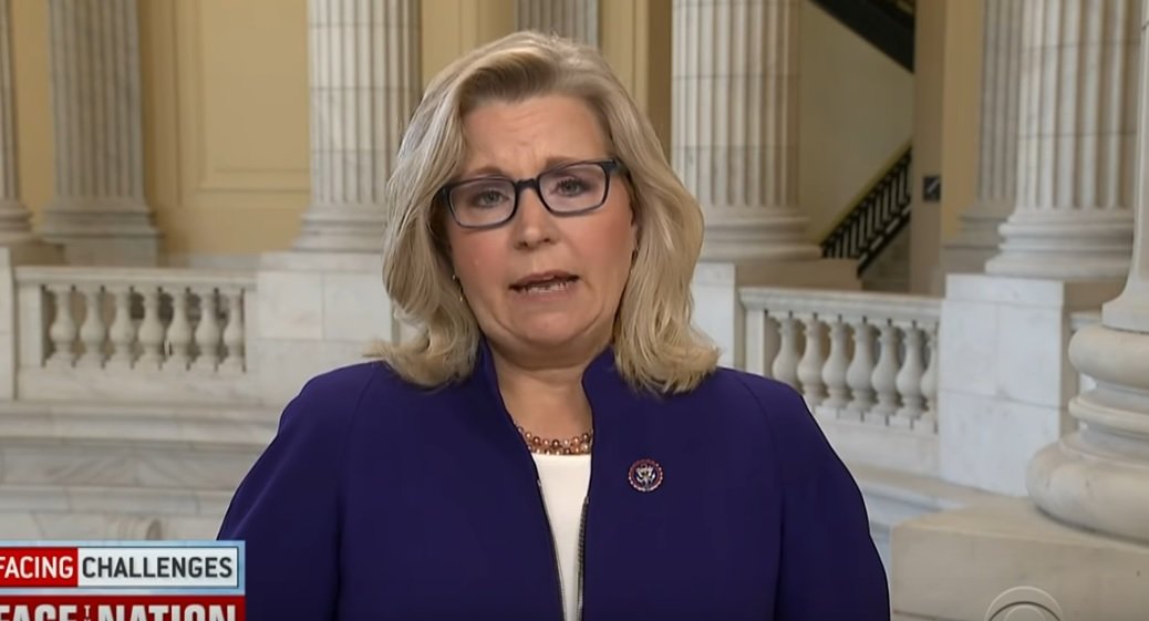 GrassRootRevolt's tweet photo. “The Election Wasn’t Stolen, There Was a Judicial Process In Place” – Liz Cheney on Face the Nation https://t.co/yIRFxqoaeR https://t.co/Ni3iPu1Enq