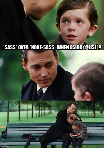 overflow_meme's tweet photo. `sass` over `node-sass` when using `@use`? https://t.co/tP973Hw2Tl #reactjs #nodesass #sass #nodejs https://t.co/s5bsTAthGr