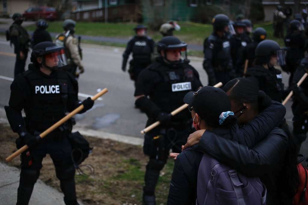 People are continuing to hold space, peaceful now