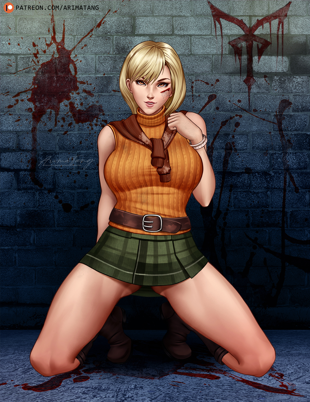 GELL  Commissions closed on X: ✺ Ashley Graham ✺ [Resident Evil 4 Remake]   / X