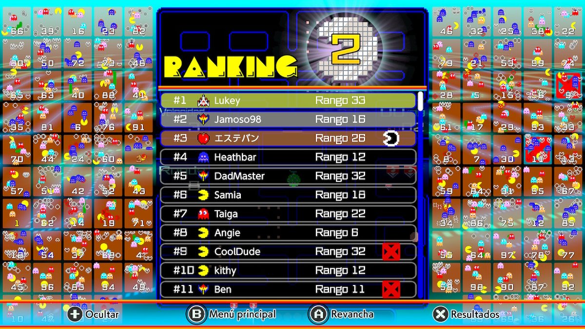 Jamoso98's tweet photo. Ya casi! #pacman99 #pacman #pactive #NintendoSwitch https://t.co/PDY2ysX95e