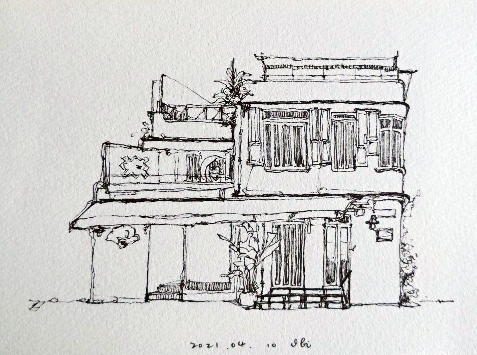 PRACTICE 01 #風景画 #sketch pixiv.net/artworks/89102…