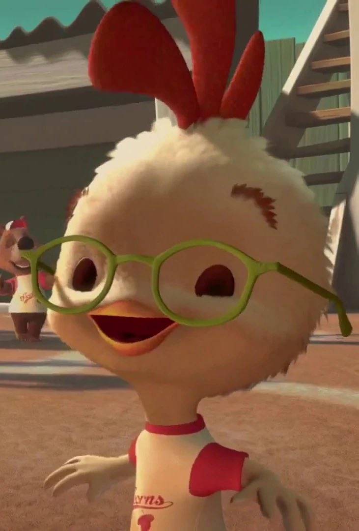 tommy as chicken little (there is no debate here theyre both chickens and both little abilities)