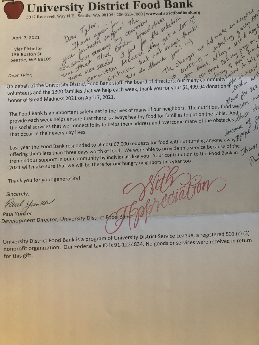typichette's tweet photo. Even @UDistFoodBank thought Olive Garden Breadsticks was over seeded π one last #BreadMadness tweet to show the receipts and information on the important services everyone supported thanks again yβallπππalso go Mariners https://t.co/bfDVJGd1Bo