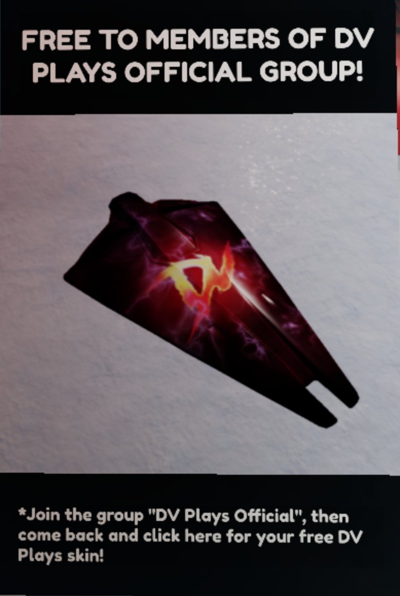 doublefuzzy1's tweet photo. Free stuff alert!  Join the groups and fly with new sweet, sweet skins!  #RobloxDev #Roblox #HovercraftHaven

Follow: @darkviper @Barothoth @FlyesRblx 

Come fly with us: https://t.co/jrdjMKUjqb https://t.co/lJFdmAQ6m0