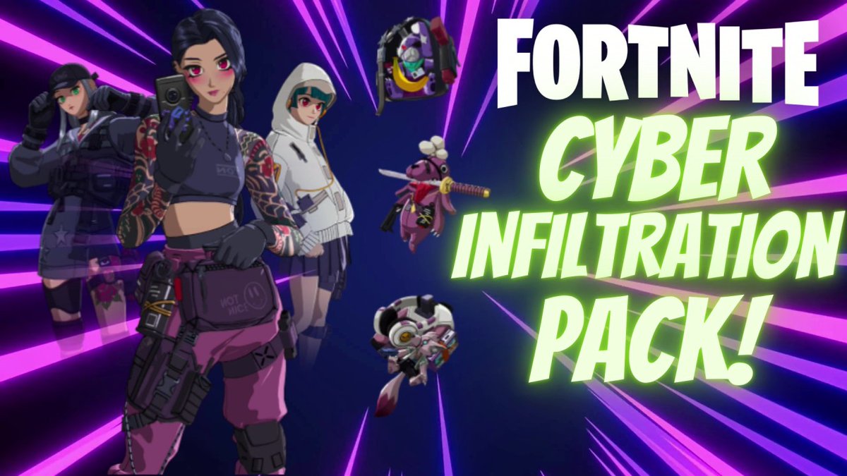 SarcasticElder's tweet photo. So this image may or may not be related to something uploading to youtube right now... #Fortnite #CyberInfiltrationPack #Fortography #StayTuned https://t.co/1Vl5Fnid9y