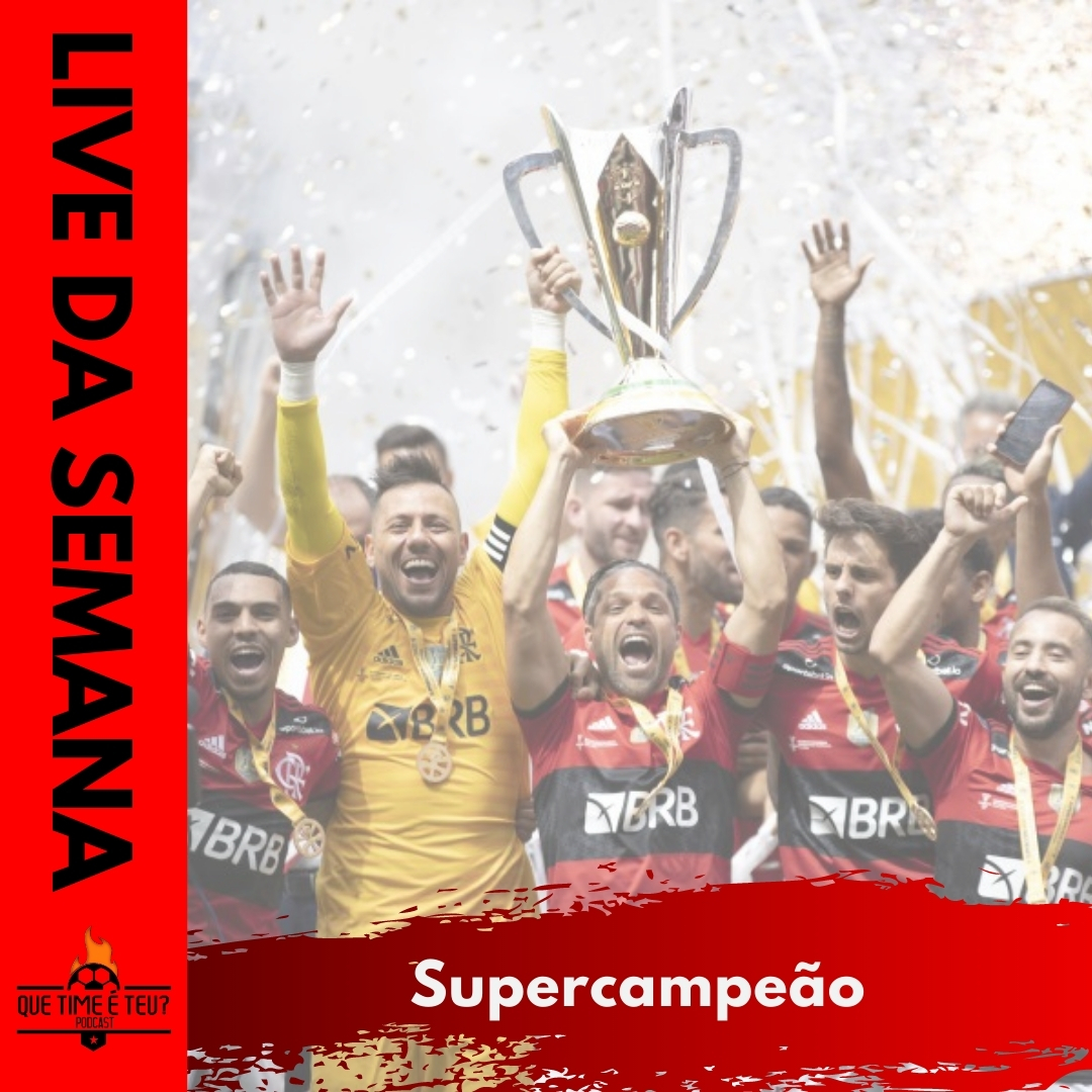 quetime_eteu's tweet photo. Para você que acompanhou a final da Supercopa do Brasil, acompanhe com a gente mais sobre o título do Flamengo, além do sorteio da Libertadores e da Sula. 

Vem no nosso canal a partir das 20h que vai ser show

https://t.co/VweigkpvnZ https://t.co/7Cuog8OXUI