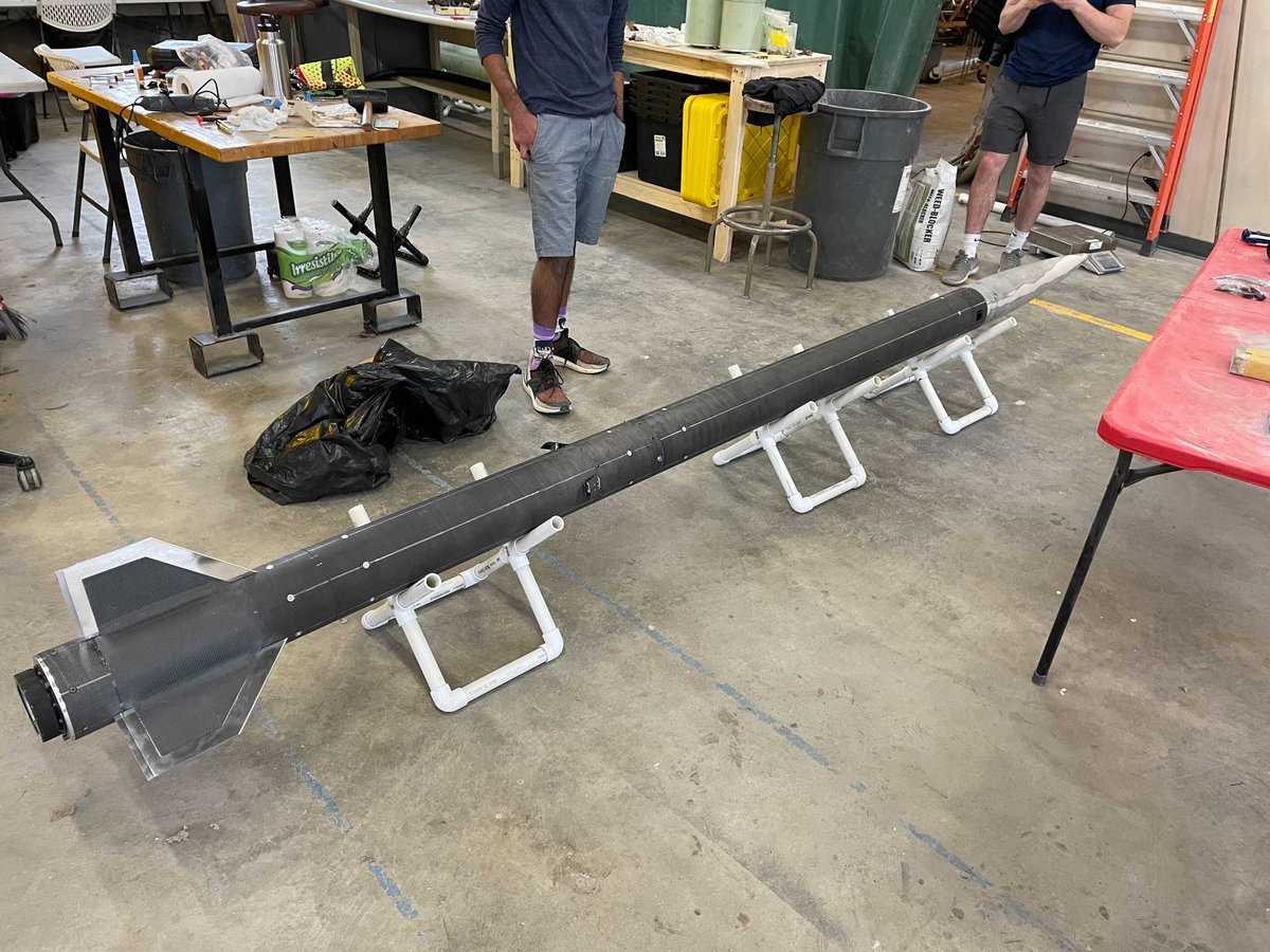 CycloneRocketry's tweet photo. As we approach our launch date there have been countless man-hours spent in ASML building Renegade. 

There are two days remaining in our fundraiser so if you have not yet donated please consider helping us out. 
https://t.co/CsZ9tY9P3q

This team is doing an amazing job! https://t.co/Mk9qKbWgdE