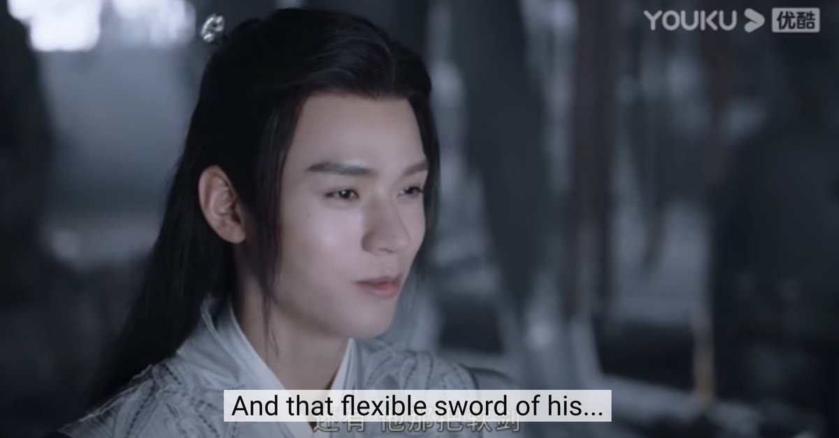 he's imagining zzs's dick so hard that a-xiang can see it