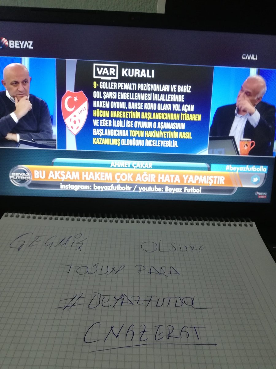 cngzergt's tweet photo. @onuryildiztv @beyazfutbol #beyazfutbol https://t.co/O0tpjgyuFD