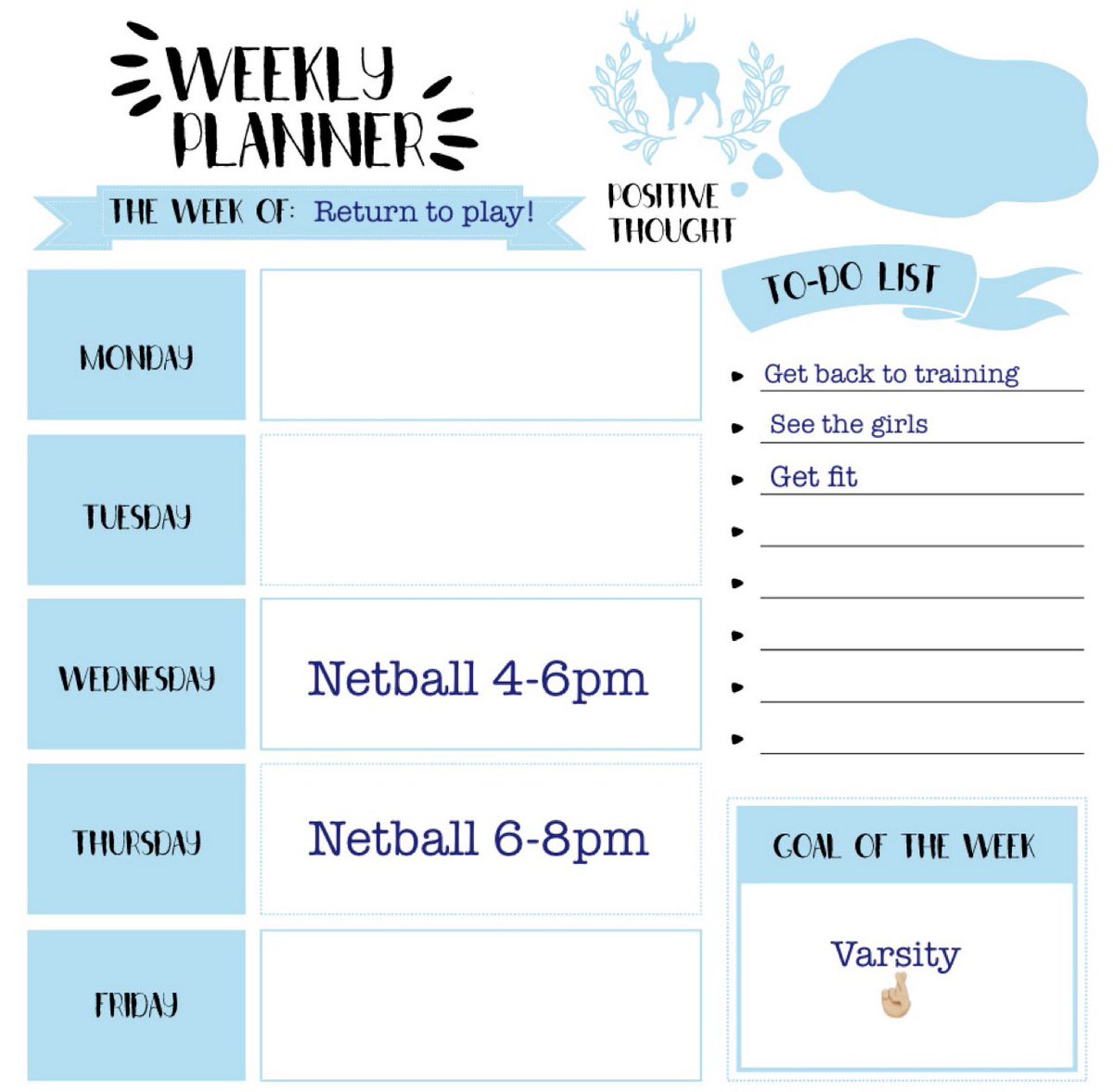 Cannot wait to get back to training😁💙

Is our weekly goal out of reach?😬🤷🏻‍♀️