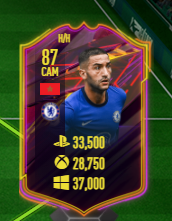Coinsmaffia's tweet photo. Finde Ziyech als aktive Likekarte ( SBC Futter ) zu günstig und geht Dienstag 19 Uhr Out of Packs.
34k scheint mir ein sehr fairer Preis
#FIFA21 #FUT #FUTPlayerDays https://t.co/SIQjvyvk08