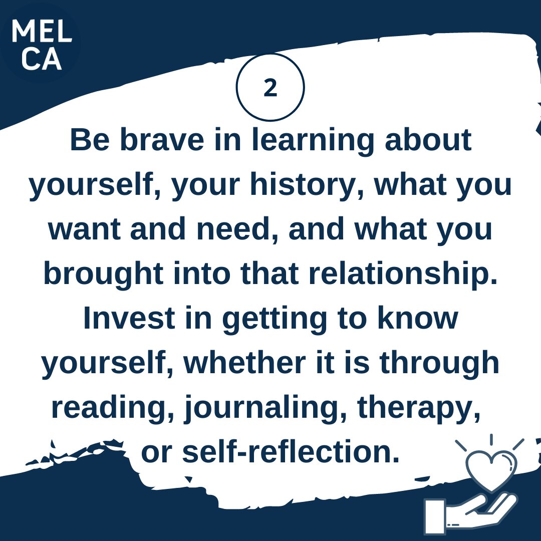 MELCAdivorce's tweet photo. 8️⃣ Lessons to Learn From Your Divorce

Steps that can help you learn and grow from the experience of divorce.

Step One: 
We found some fantastic tips from Psychology Today and intertwined them with some of our own tips. 

Sourced via https://t.co/RHJMYQGzAm https://t.co/CpDaICoHy9