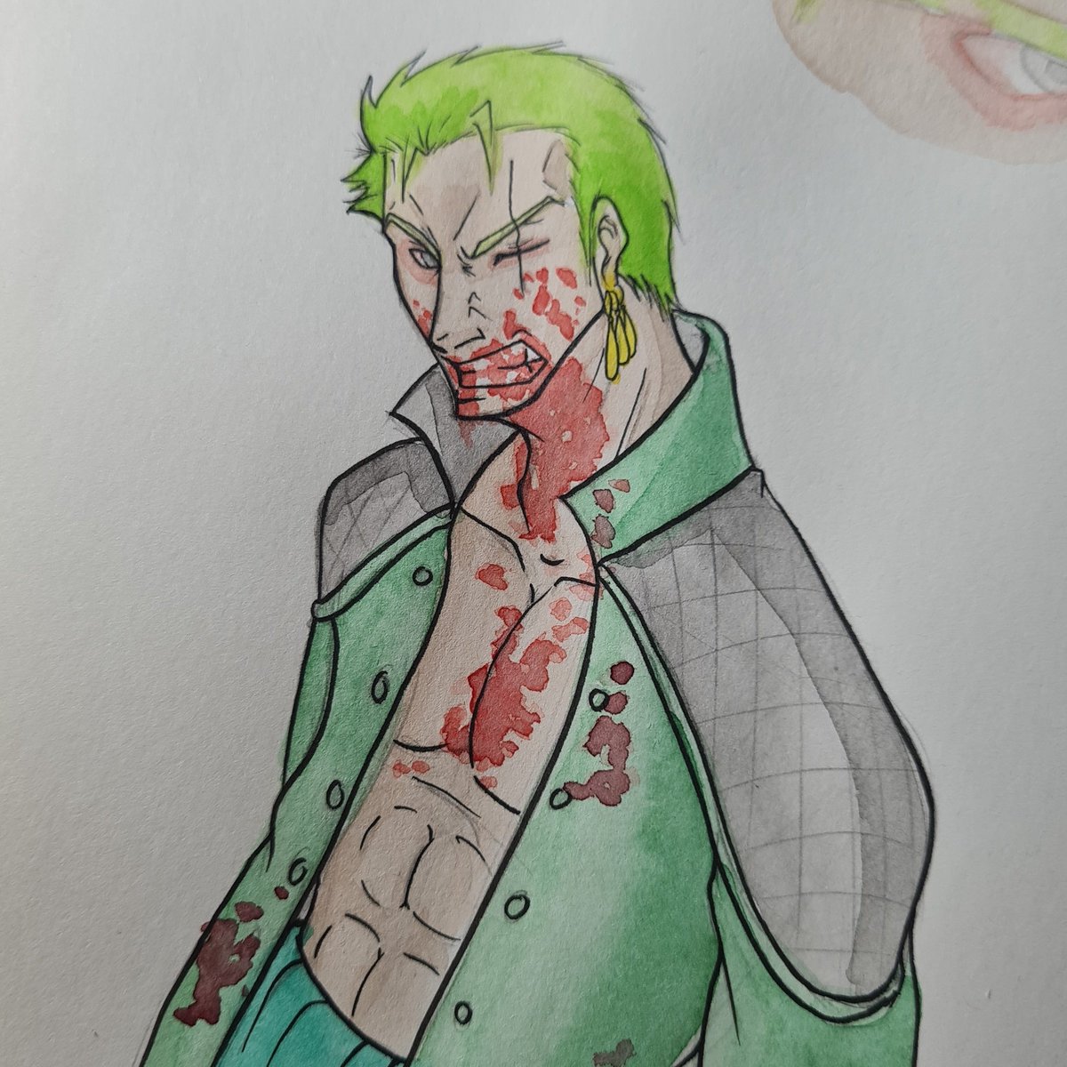 ArtSheeps's tweet photo. reading too much Zombie AU fics? nah! ¯\_(ツ)_/¯
#onepiece #roronoazoro #zombieau https://t.co/a6qhY4ih3s
