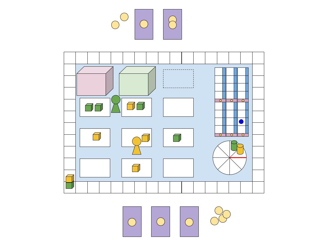 A new mockup of what Fortune Tellers could look like during play.