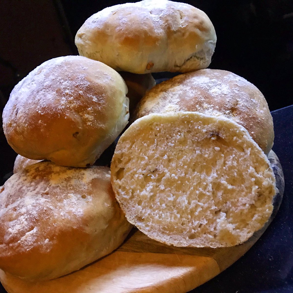 SweMetalChef's tweet image. Nightbaking is on! \m/ Walnut bread and Slipknot filling the kitchen. #night #baking #walnutbread #slipknot #wearenotyourkind