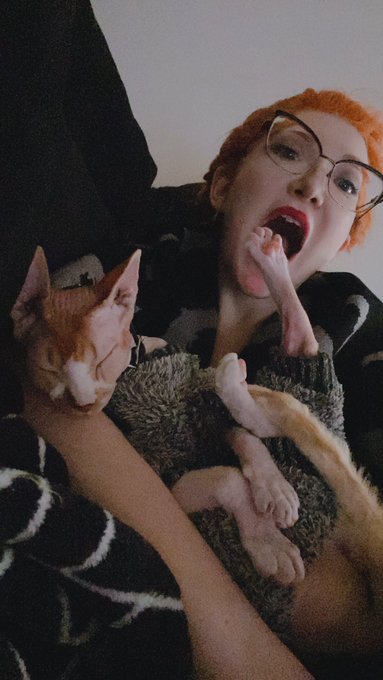 2 pic. National pet day ? I’ll never get over how much I love this little goblin https://t.co/NyZohG