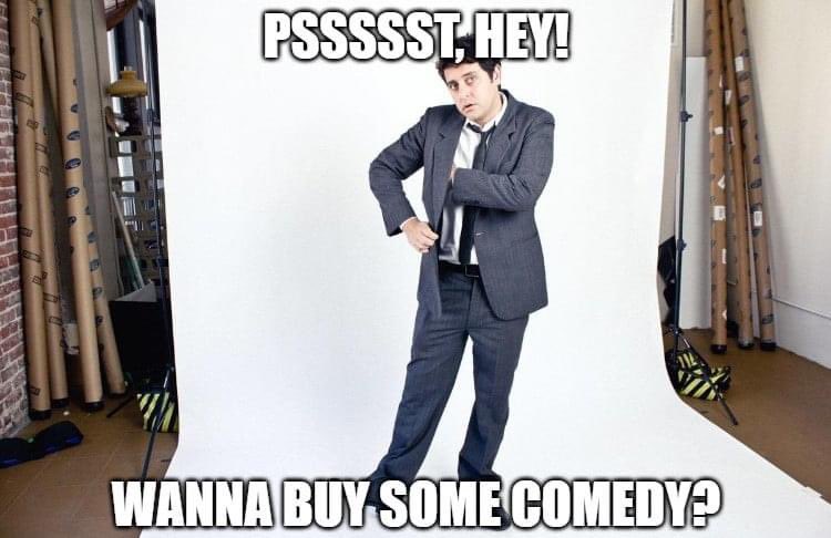 bengleib's tweet photo. I’m a wise-crack dealer.

(Meme by Alex Zajac.) https://t.co/mlq9ydhsux