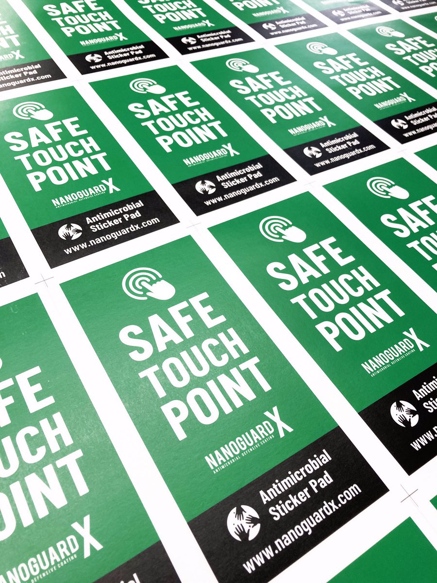 Self disinfecting touch pads! 💚

Get yours today at nanoguardx.com

#antimicrobial #antiviral #antifungal #antiviral #selfdisinfecting #selfdisinfectingcoating #coating #nanotechnology #nanotech