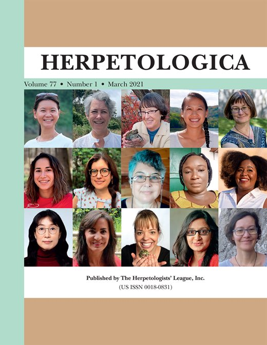 I am brimming with pride to share our latest paper, led by undergraduate superstar  @KatietheeRock, on women in  #herpetology. Thank you  @HerpLeague for devoting the cover of this issue to celebrating  #HERpetologists from across the globe, at all career stages. 1/