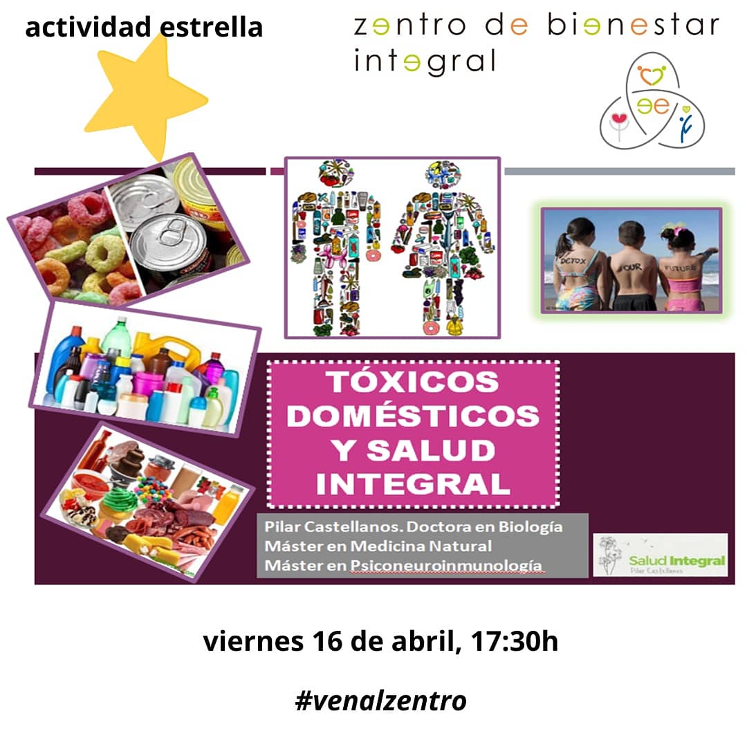 de_daimiel's tweet photo. 📢 Nueva actividad estrella ⭐ #desintoxica-T
Este próximo viernes 16 de abril, a las 17:30h, con Pilar Castellanos, Dra. en Biología, que nos hablará de los Tóxicos Domésticos y Salud Integral.
Inscripciones:
📲 680692073 - 654983163
Precio: 10€ 
(Aforo limitado) https://t.co/O35ueC6HfE