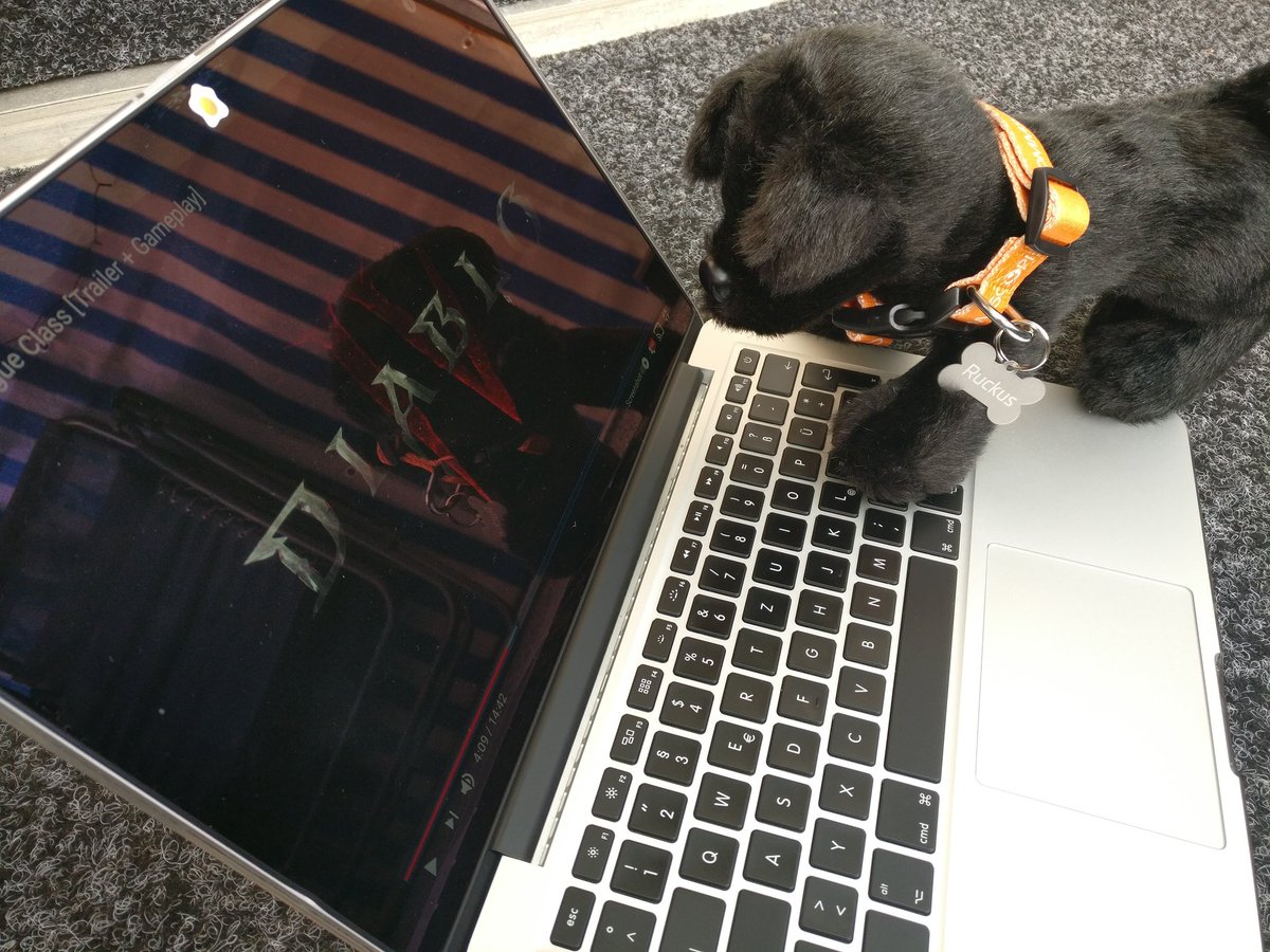 ChristopherIsak's tweet photo. Look who's visiting this #DoggoSunday ๐ถ Hi, Ruckus! ๐โ๏ธ
@Westcon_DACH @ruckusnetworks @CommScope @LiangPupu https://t.co/eAJopgaW67