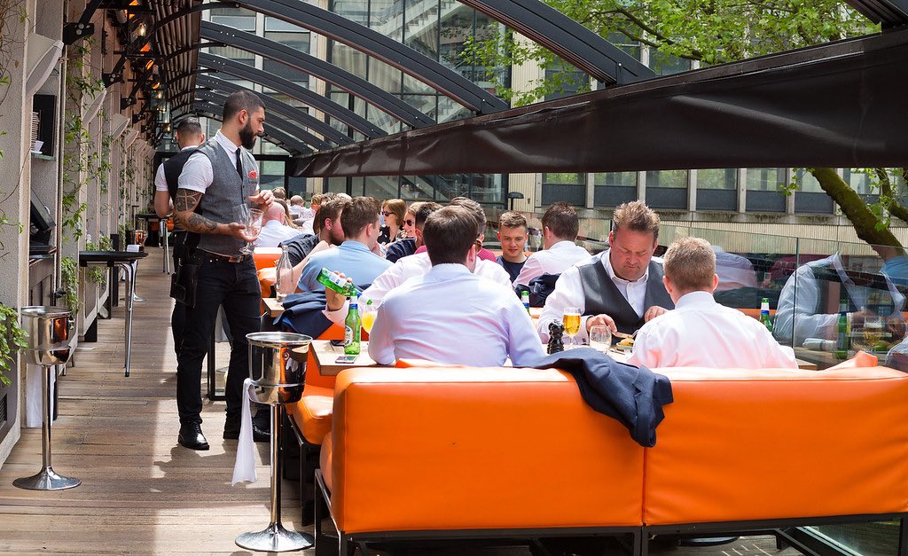 🧡We cannot wait to open our doors tomorrow morning and your safety is our number one priority 🙌🏻 With our industry leading safety measures in place alongside our brand new Spring/Summer menus, we can guarantee you a tasty, fun &amp; safe return to normality. See you on The Terrace🧡