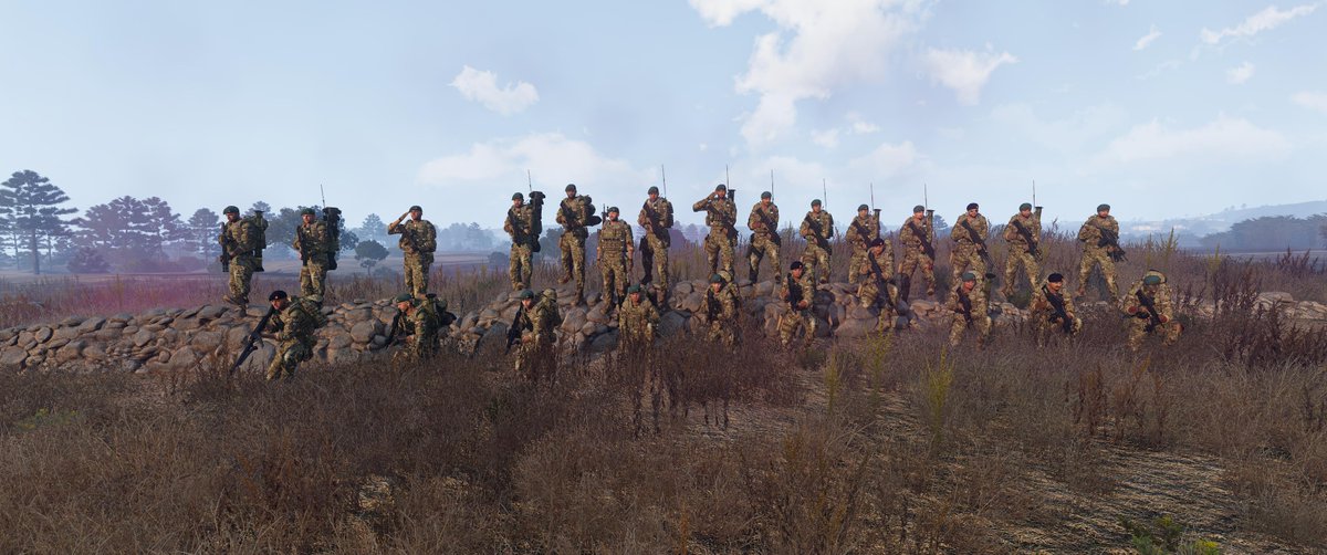 3CBRealism's tweet photo. Last week 3CB hosted 4 events! 👊 On Friday we continued with part 5 of our Patrol Op series in Afghanistan 🇦🇫 And on Sunday we assaulted the airfield in south-east Altis as part of Operation Capital 16 🛫 We also held 2 public sessions! 🇬🇧 #WeekInReview @Arma3official https://t.co/lf1Poe7CO5