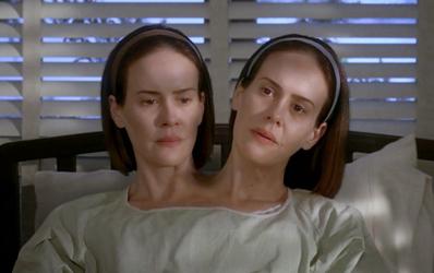 Bette and Dot Tattler :You know what they say, two heads equal one brain.