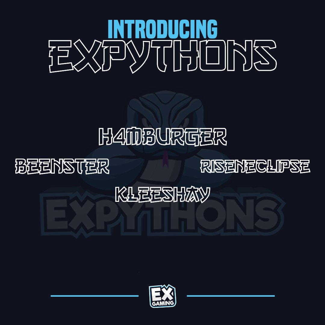 Introducing the new #Expenguins 🐧 and #Expythons 🐍

Exciting new additions joining the Org today, show them some love and support! ❤️ #RosterChanges