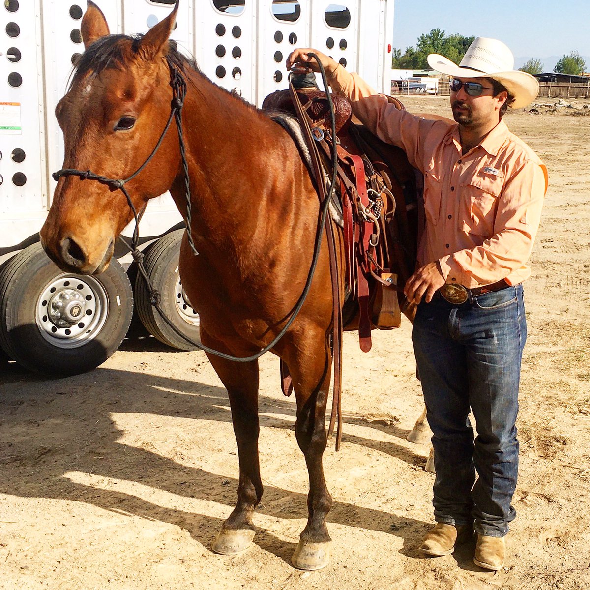 California with ol blaze out in Bakersfield