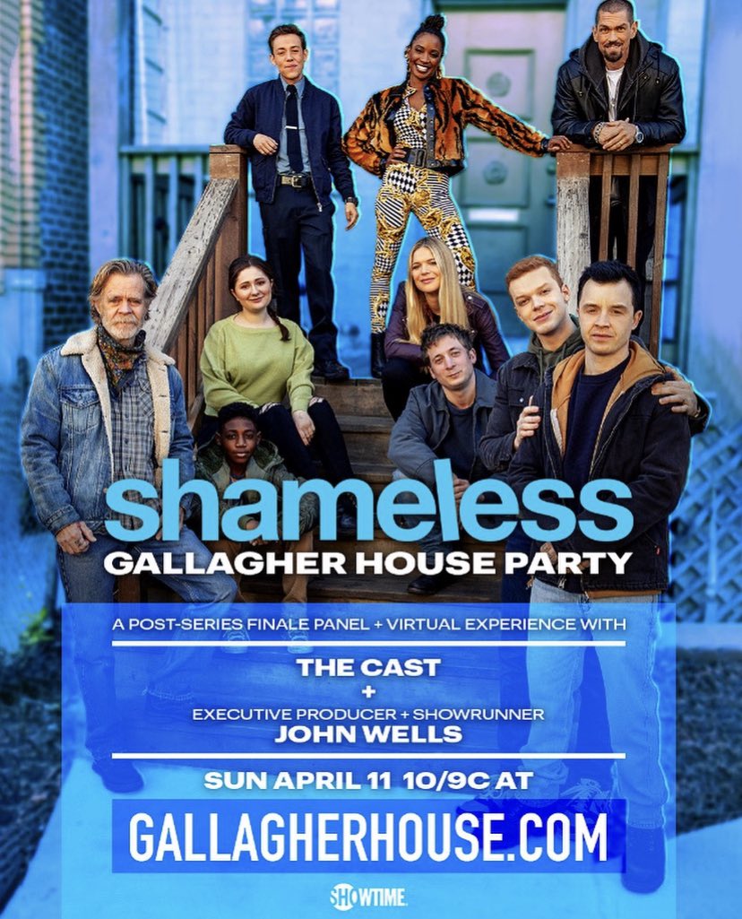 After tonight’s finale, make sure you join us at Gallagherhouse.com #ShamelessFinale
