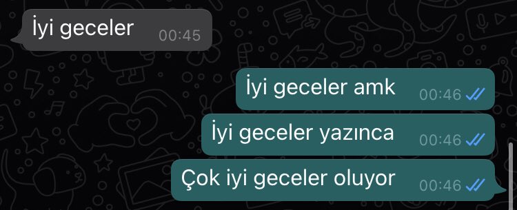 jiogamz's tweet photo. Sadece iyi geceler ne ya samimiyetsiz itler https://t.co/DudyKlWc0Y