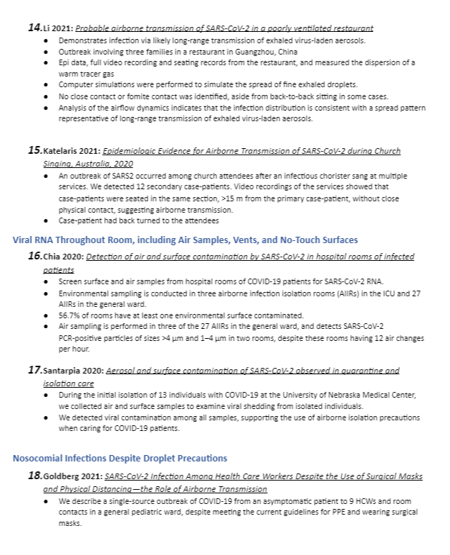 For those who are still unconvinced, see attached for the full list of references used by  @kprather88.Read the papers. If you have a rebuttal, let's engage on the merits.WHY isn't it prudent to give all frontline workers respirators? The answer isn't acne.. what is it??end/