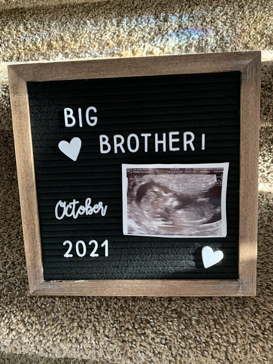 kfee14's tweet photo. Big news the our family! 
#babyfee
#houseoffour https://t.co/qwJZsA1x3Z