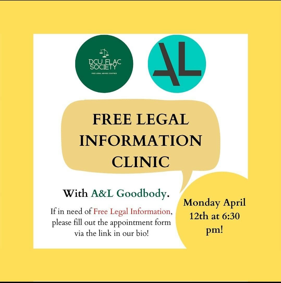 Dcu Free Legal Advice Centres Dcuflac Twitter Dcu Free Legal Advice Centres Dcuflac Twitter
