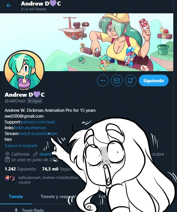 I-Im... i just have been folloring this artists for years and i never expected this as a possibility. Thank you very much. 