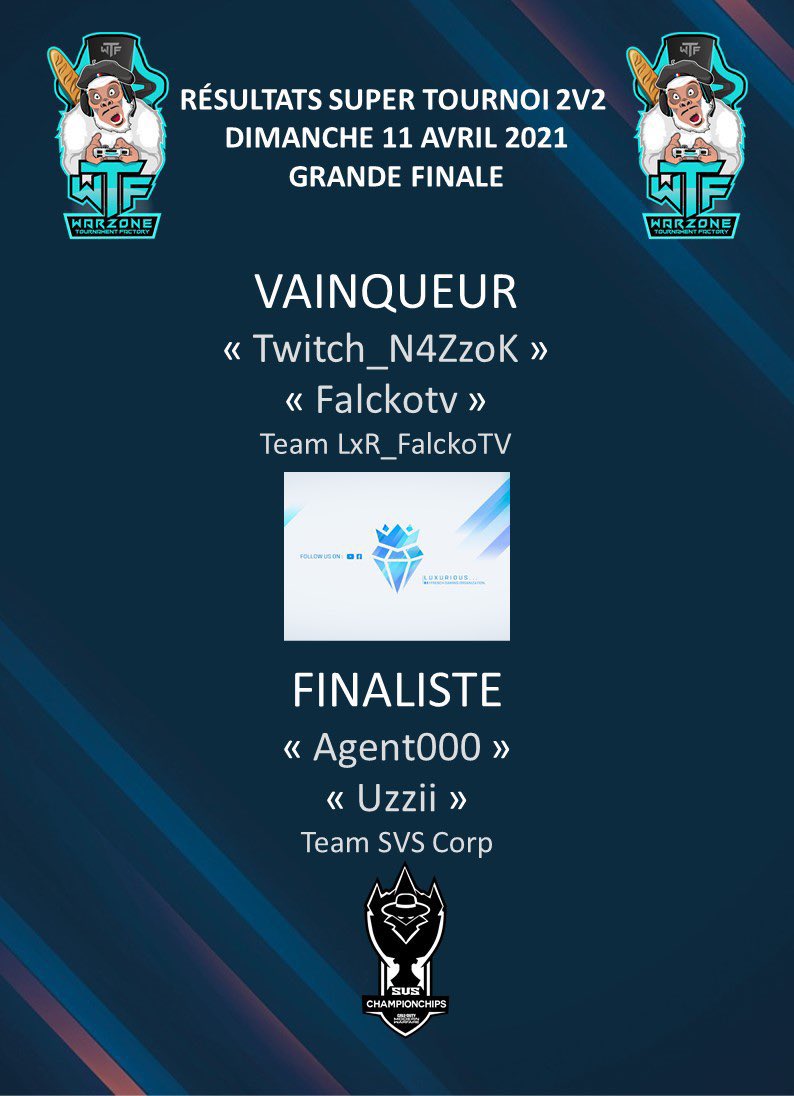 Luxurious Clan S Tweet Felicitations A Falckotv Et N4zzok Pour Leurs Victoire Au Warzone Tournament Factory Lxrup Trendsmap Luxurious Clan S Tweet Felicitations A Falckotv Et N4zzok Pour Leurs Victoire Au Warzone Tournament Factory Lxrup Trendsmap