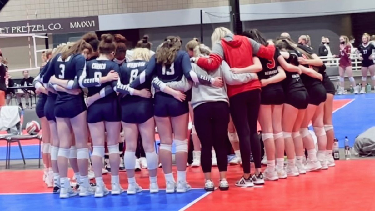 premier16black's tweet photo. Shout out to #EVA16National for praying with us during our match. Couldn’t have asked for a better group of girls to be there for us today #StrongerTogether https://t.co/nYVToLI5Df